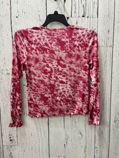 Pink Cowhide LS Tee