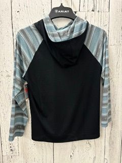 Youth Raglan Hoodie-Slate blue