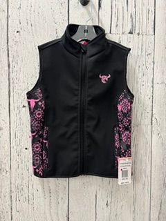 Youth Distressed Skull Vest