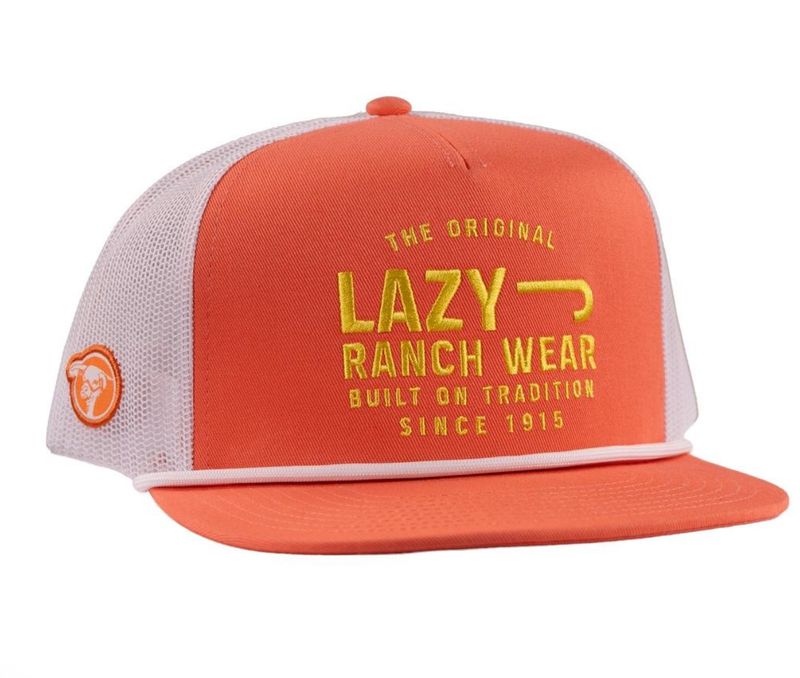 Lazy J Ranch Untroubled Classic Rope Trucker Hat