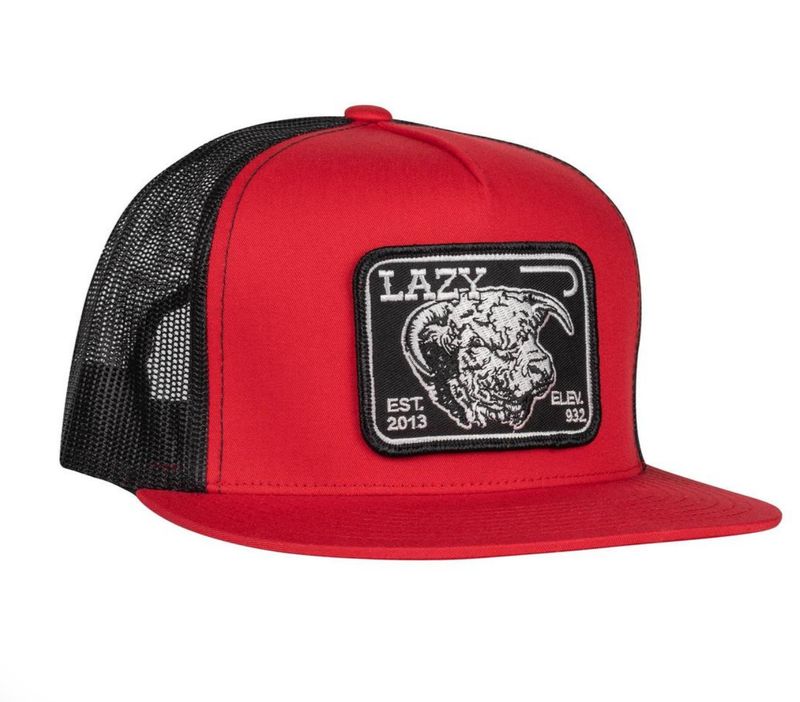 Lazy J Ranch Elevation Trucker Hat
