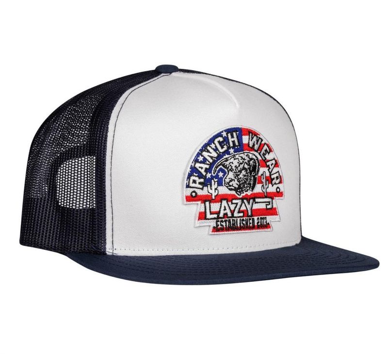 Lazy J Ranch Arrowhead Trucker Hat