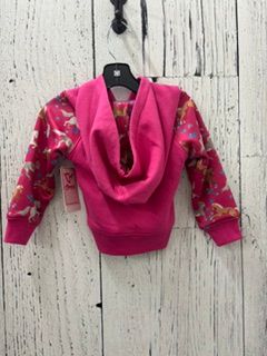 Horse Flowers Raglan Fleece Hoodie