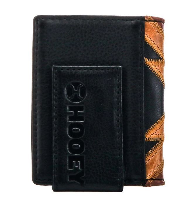 "Montezuma" Hooey Bifold Money Clip w/ Patchwork