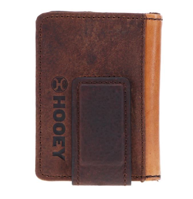 "Grayson" Hooey Bifold Money Clip Wallet