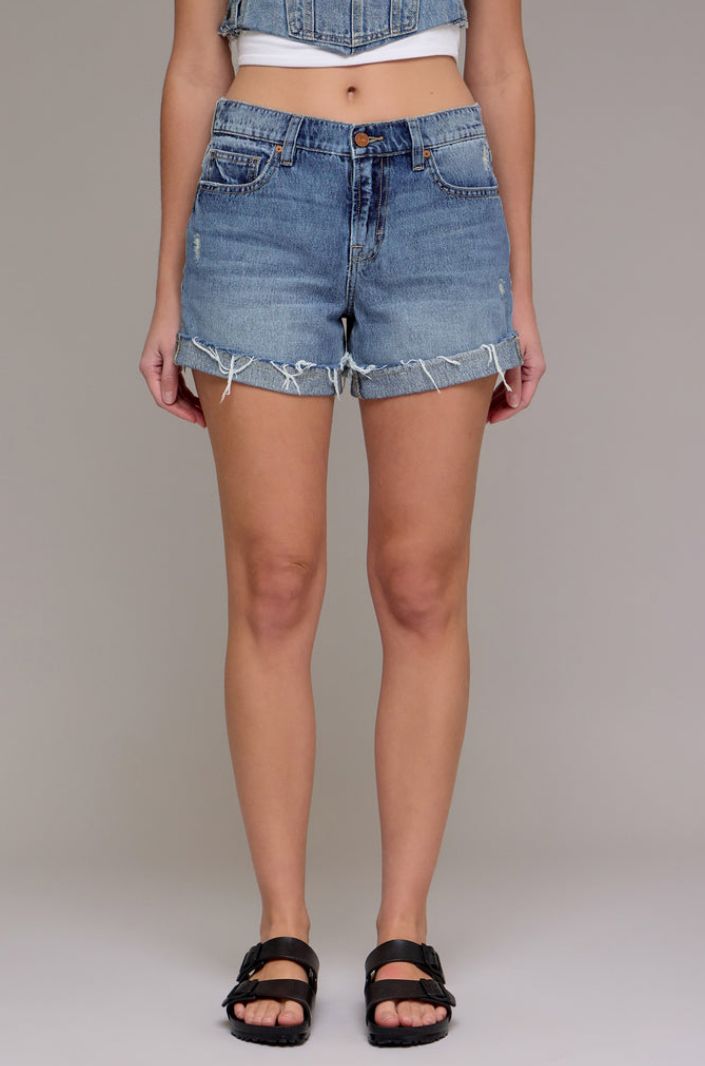 Kayla Cuffed Relaxed Shorts