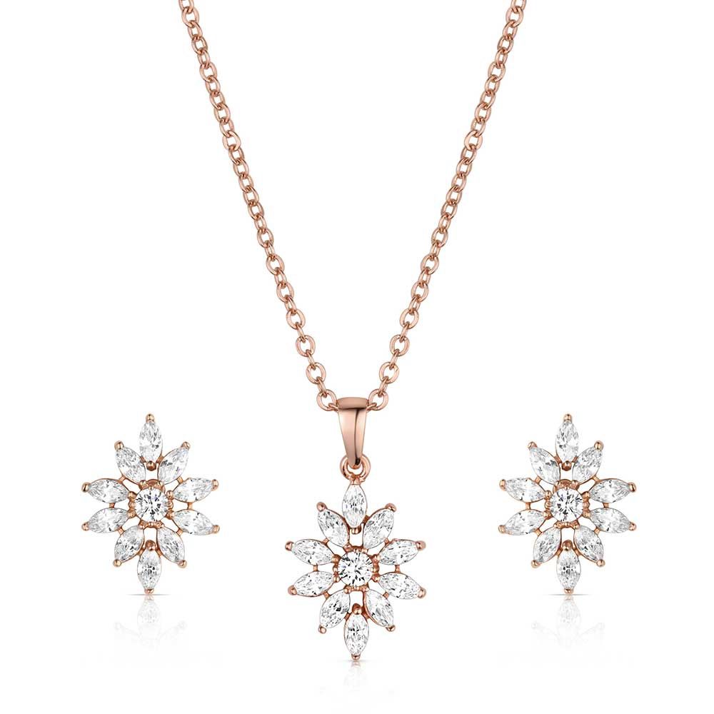 Crimson Sun Jewelry Set