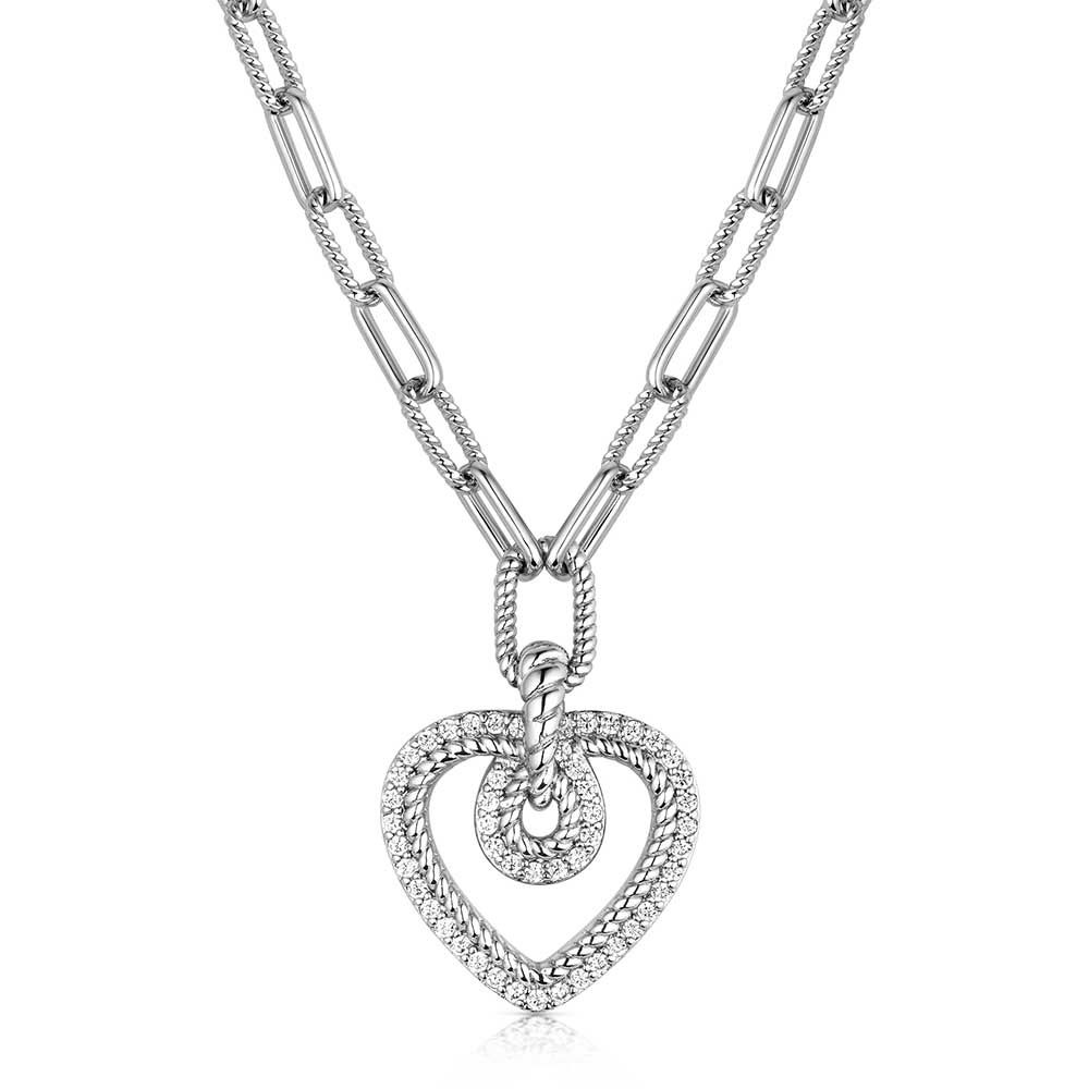 Heart of Radiance Crystal Necklace