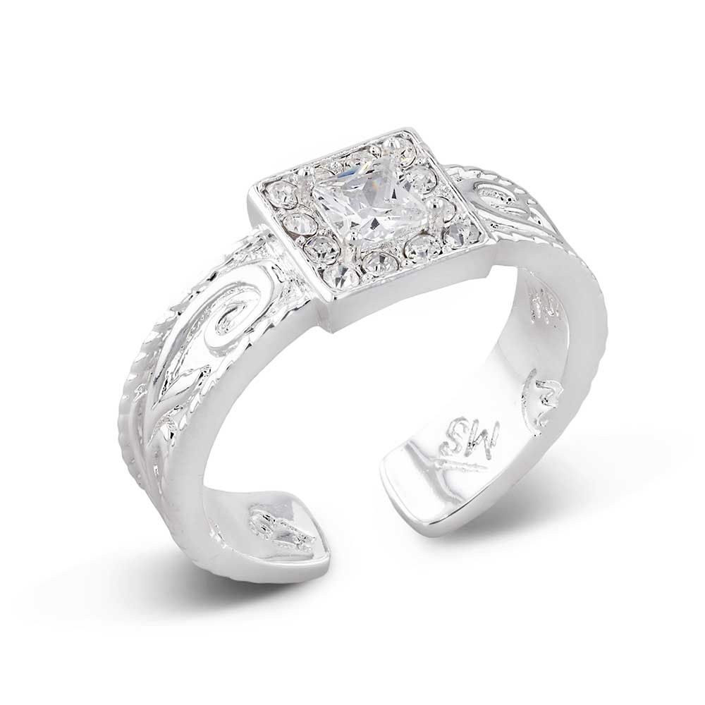 Desert Whirl Engraved Ring