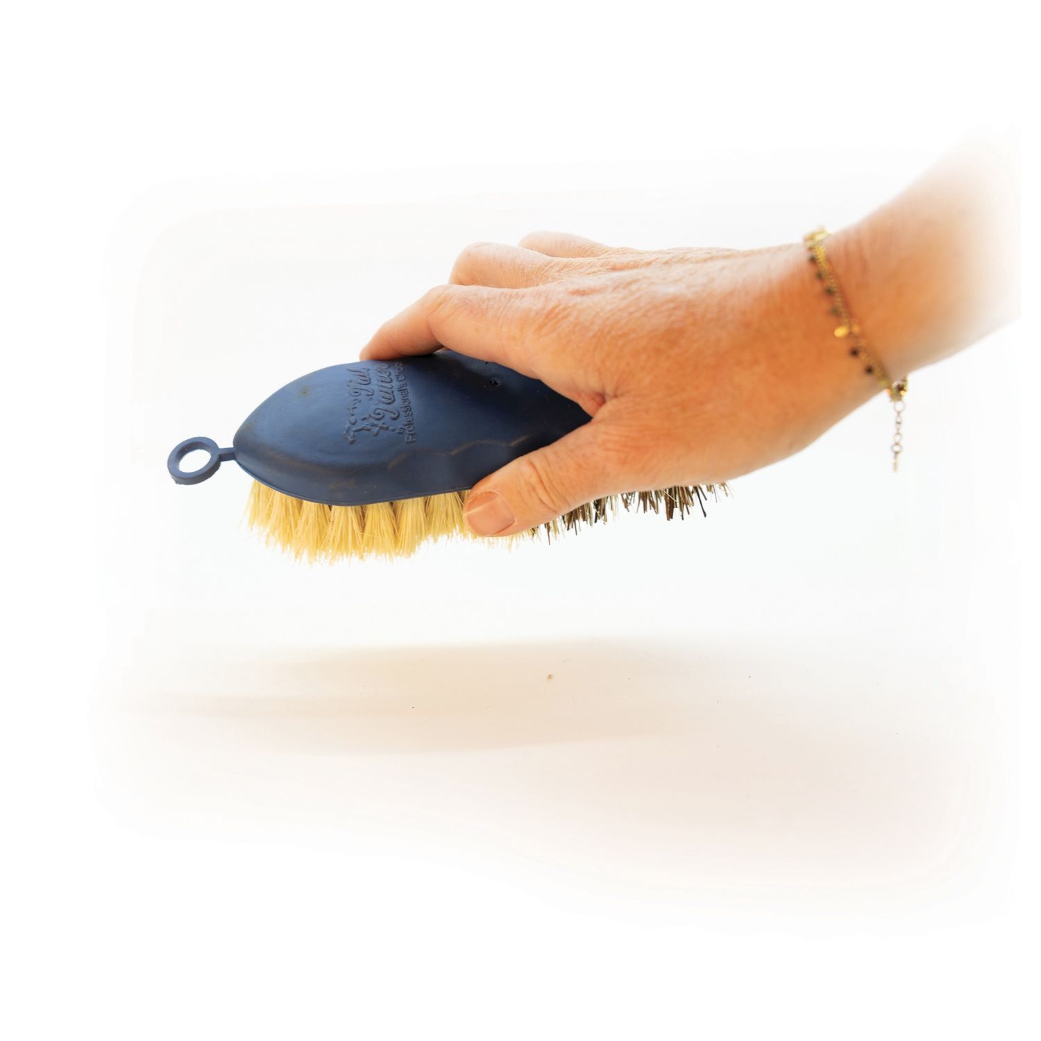 Half and Half Small Brush, Color: Blue