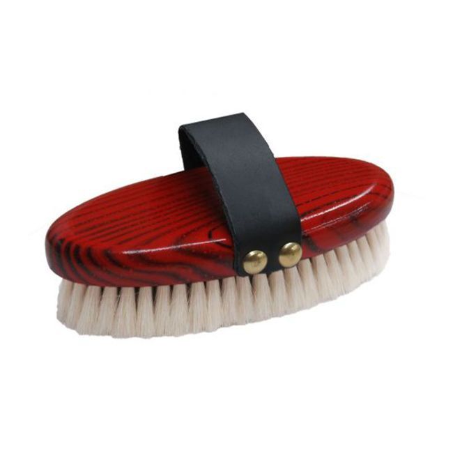 Extra soft goat hair finishing brush
