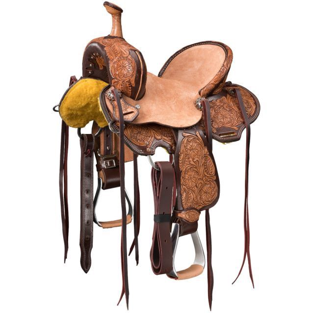 13" Youth Billings Barrel Saddle