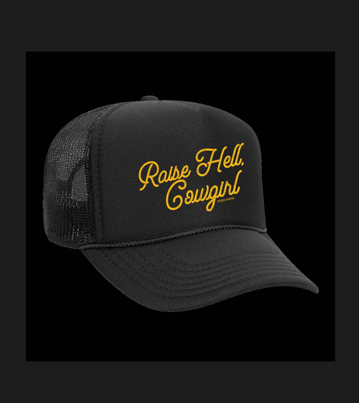 Raise Hell Cowgirl Trucker Hat