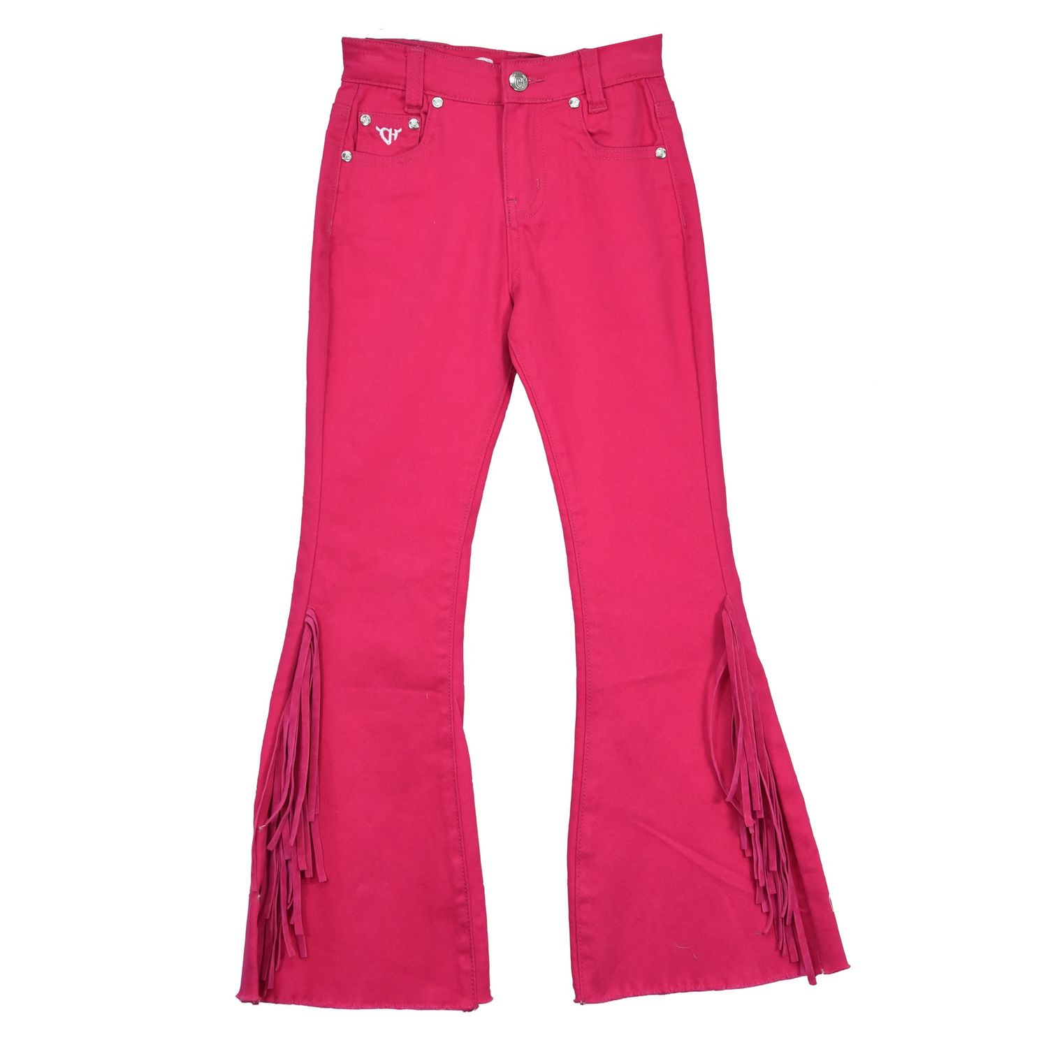 The Cowgirl Barbie Fringe Flares