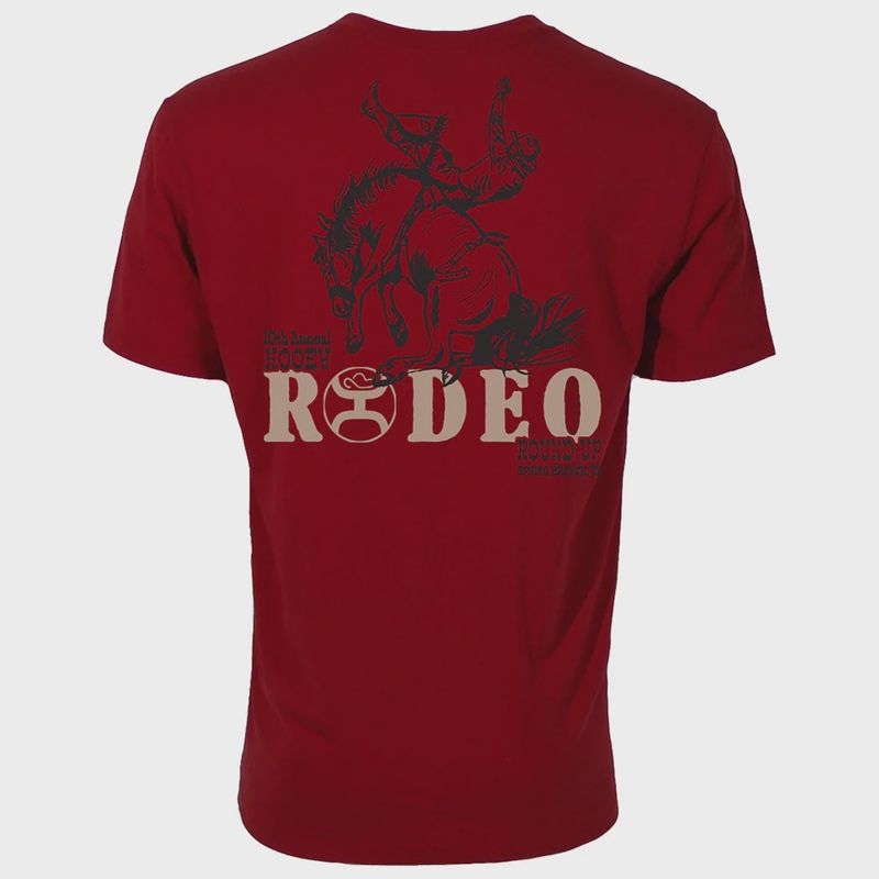 Youth "Rodeo Round Up" Red Hooey T-shirt