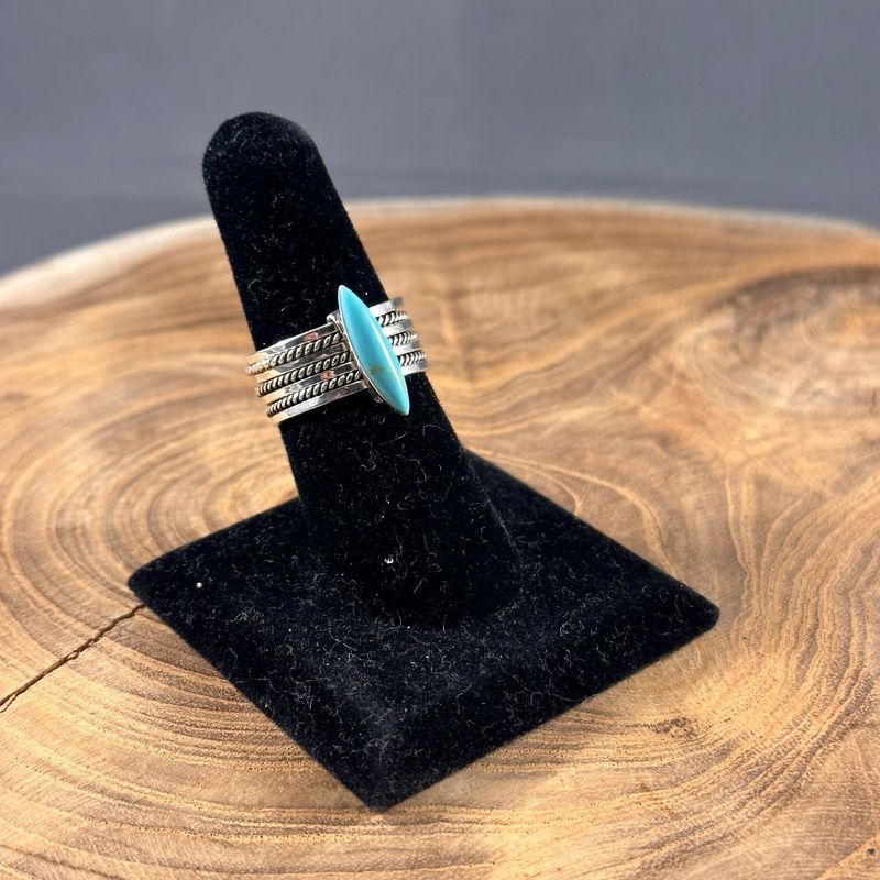 The Sunset Spinner Ring