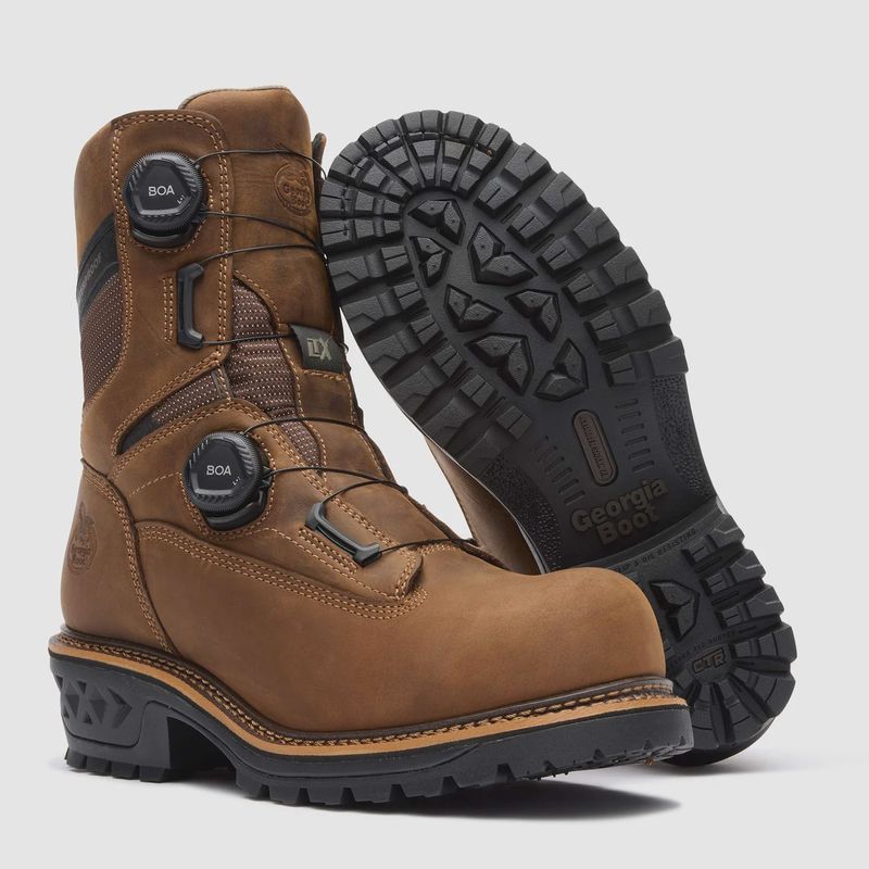 Georgia Boot LTX Logger Waterproof Composite Toe BOA Logger