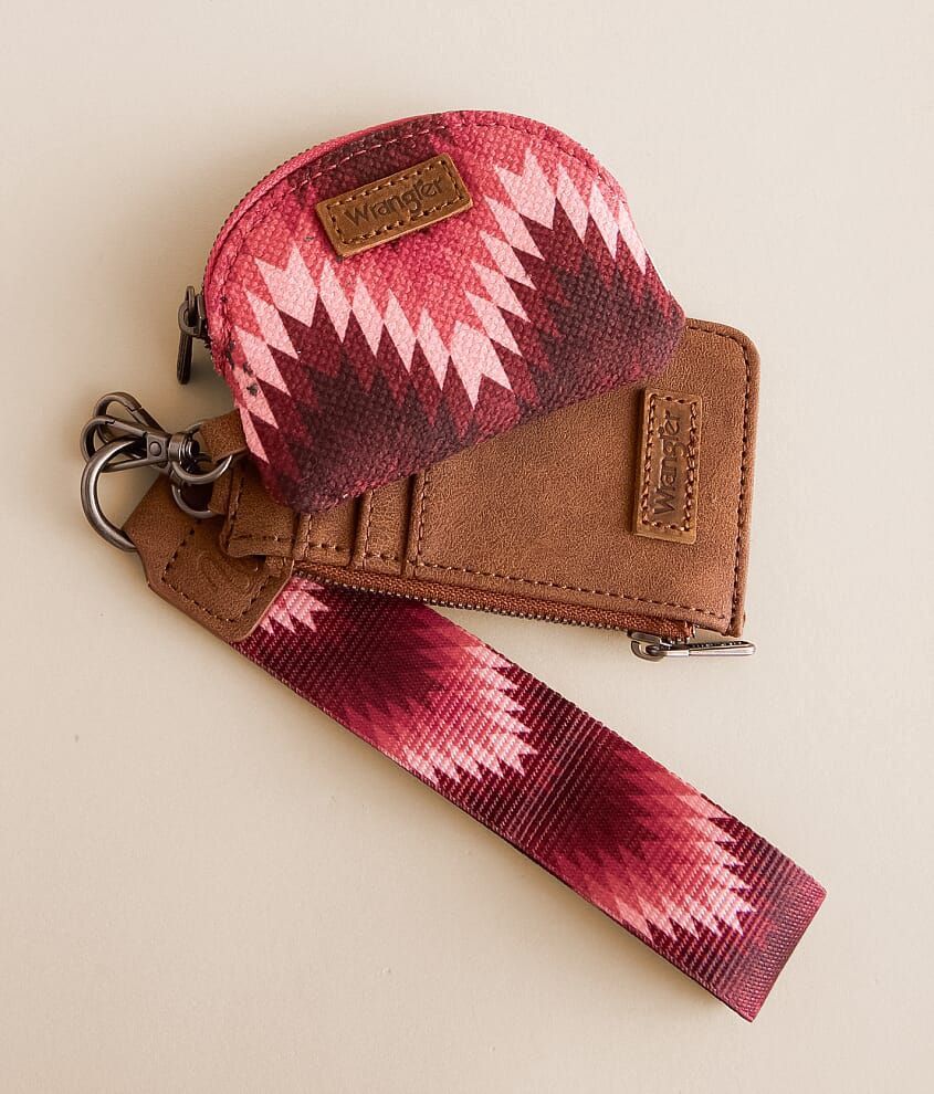 Southwestern Wristlet, Color: Dark Pink