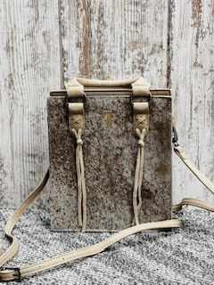 Trinity Ranch Hair On Cowhide Crossbody Phone Purse