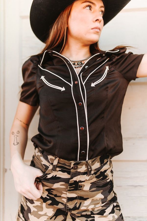 The Western Cowgirl Top