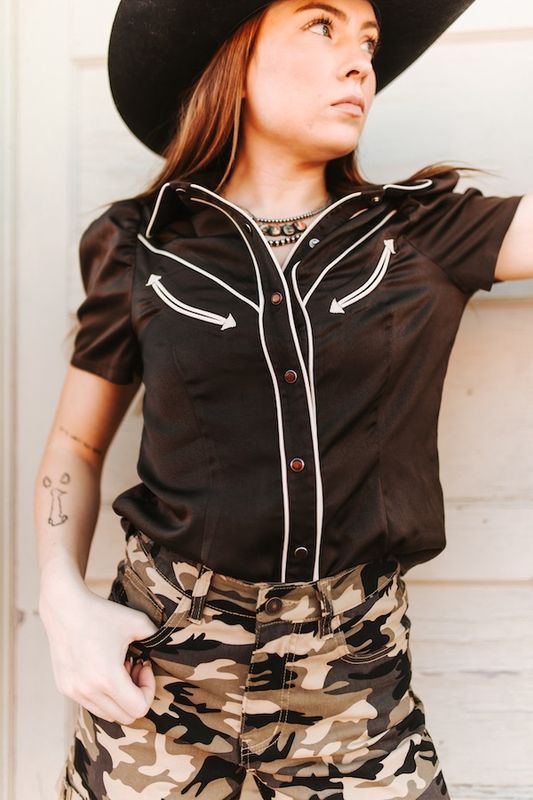 The Western Cowgirl Top