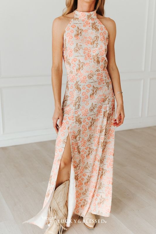 The Rodeo Time Slit Hem Dress