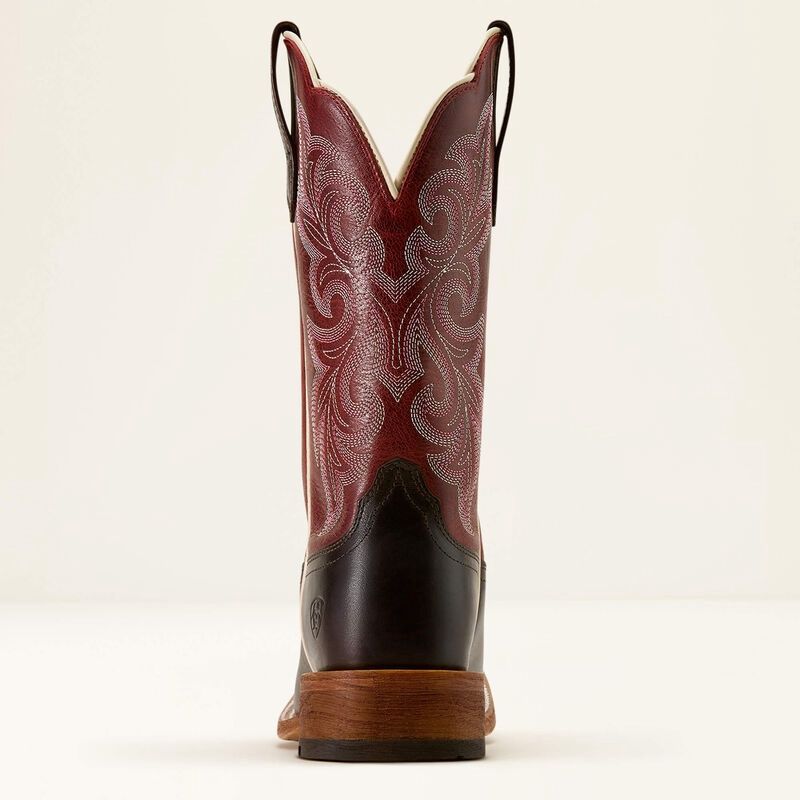 County Lane Wide Square Toe Western Boot