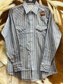 ELY Men's LS Barbed Wire Stripe