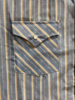 ELY Men's LS Barbed Wire Stripe