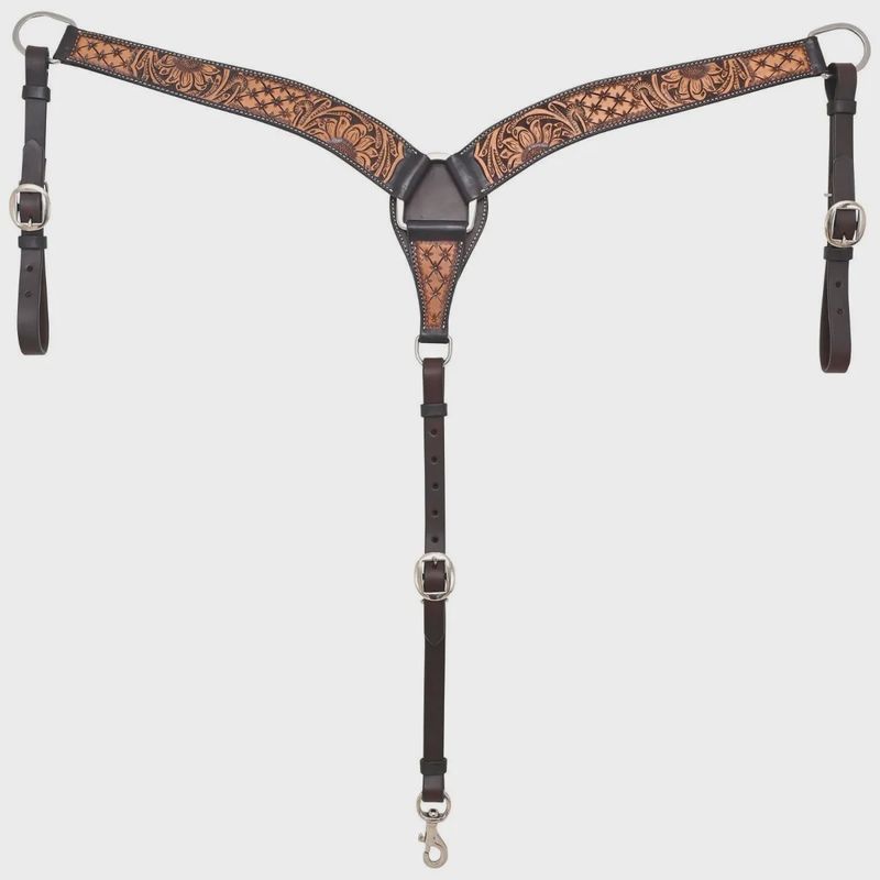 Quilted Sunflower Breast Collar