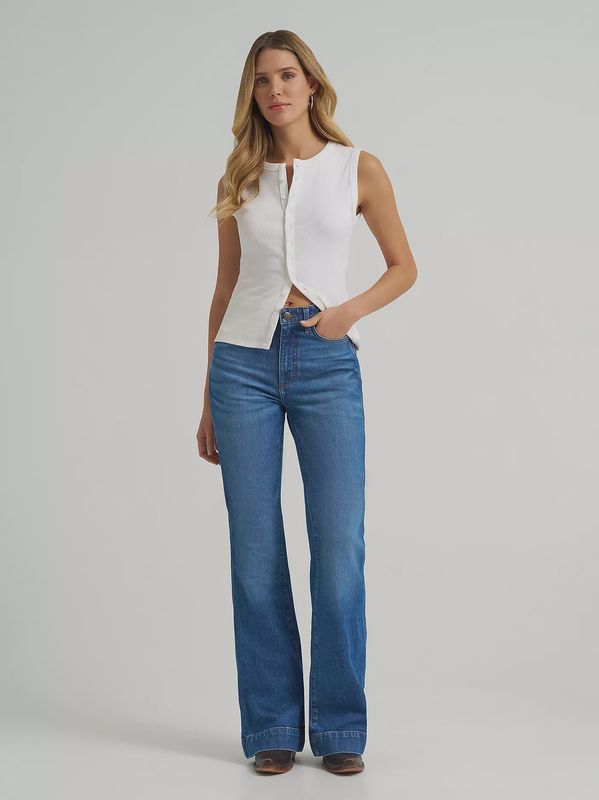 Women's Wrangler Retro® Bailey High Rise Trouser Jean - Mina