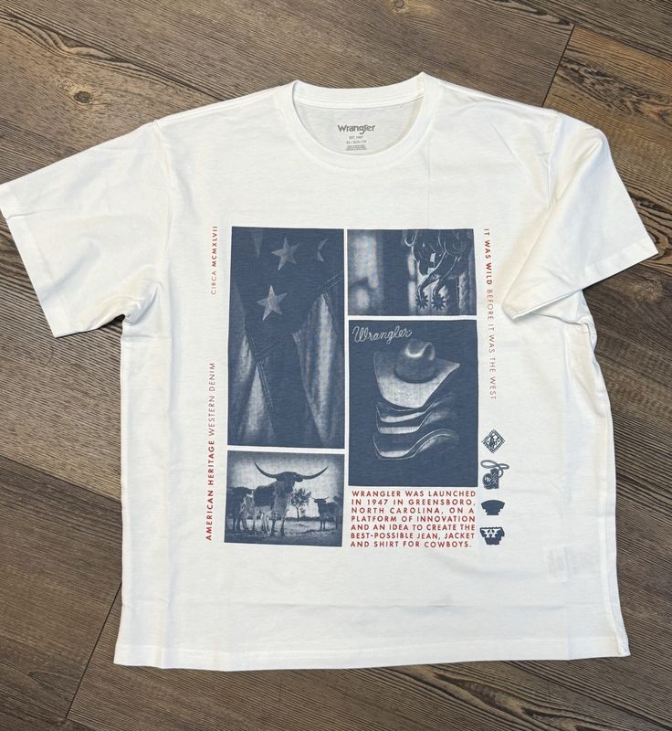 Womens Wrangler Retro S/S GF Fit Tee