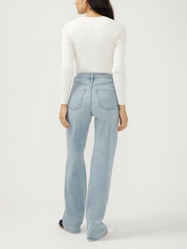 Levi Highly Desirable High Rise Trouser Leg Jeans