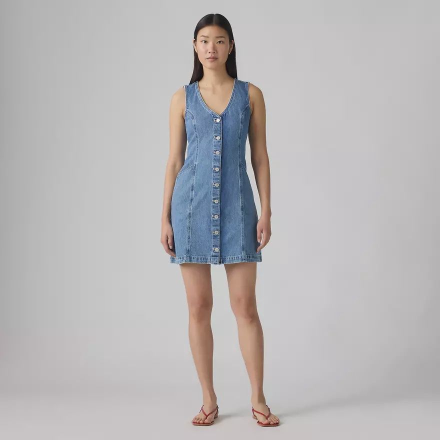 Vianna Vest Dress: A Little Hazy Dress