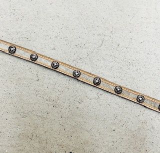 Cowhide &amp; Stars HatBand