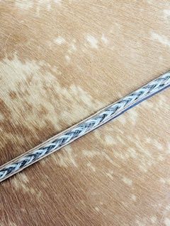 Braided Hair Leather Hat Band