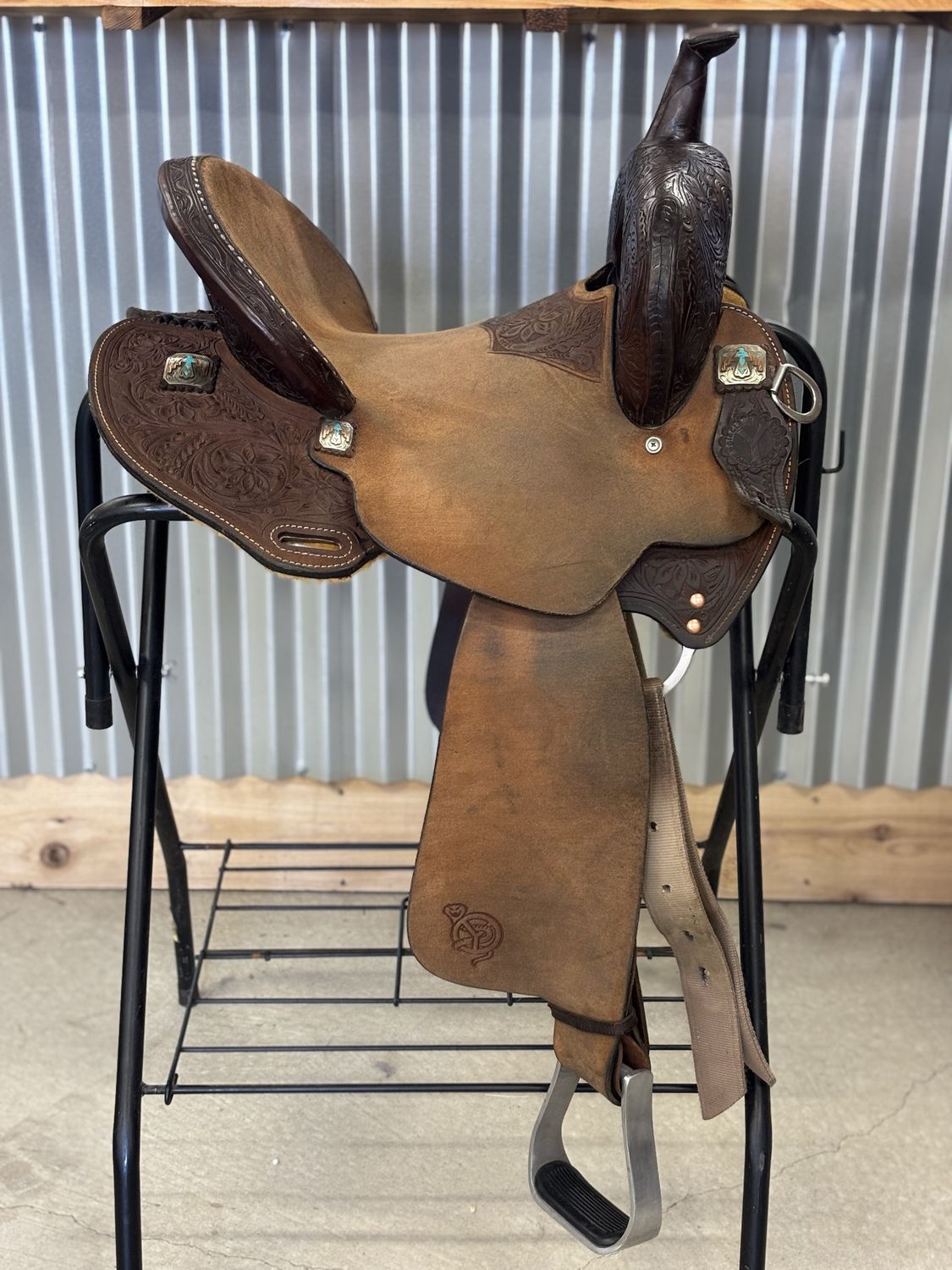 JBW Used 14" Circle Y Barrel Saddle