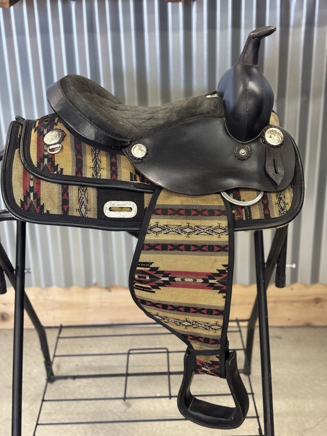 JBW Used 13" King Series Cordura Saddle