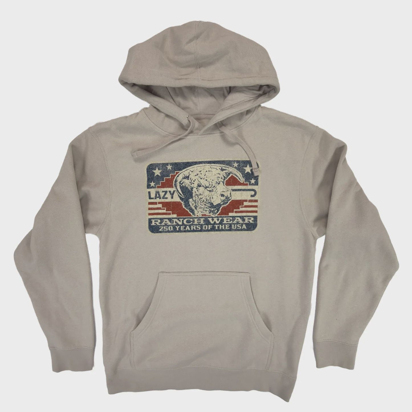 Lazy J Ranch Freedom Hoodie - Smoke