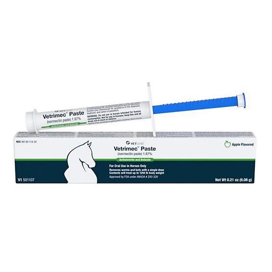 Vetrimec Paste (Ivermectin) for Horses, 6.08G