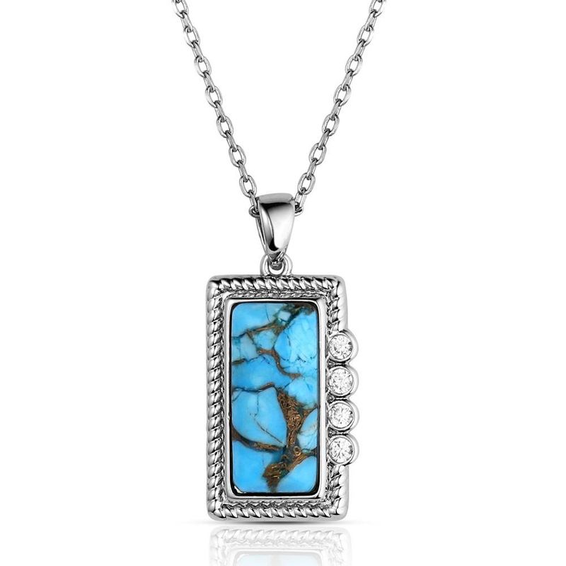 Summer Rain Turquoise Necklace
