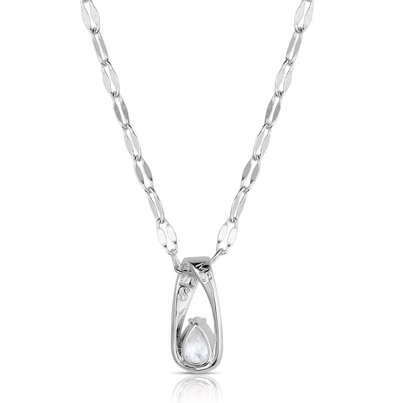 Whispered Horizon Crystal Necklace