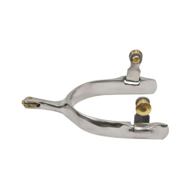 Stainless Steel Horizontal Rowel Spurs