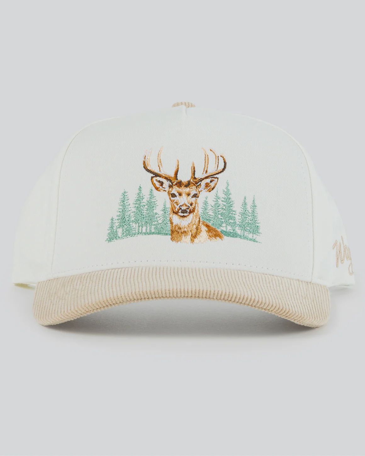 Whitetail Corduroy Brim Hat