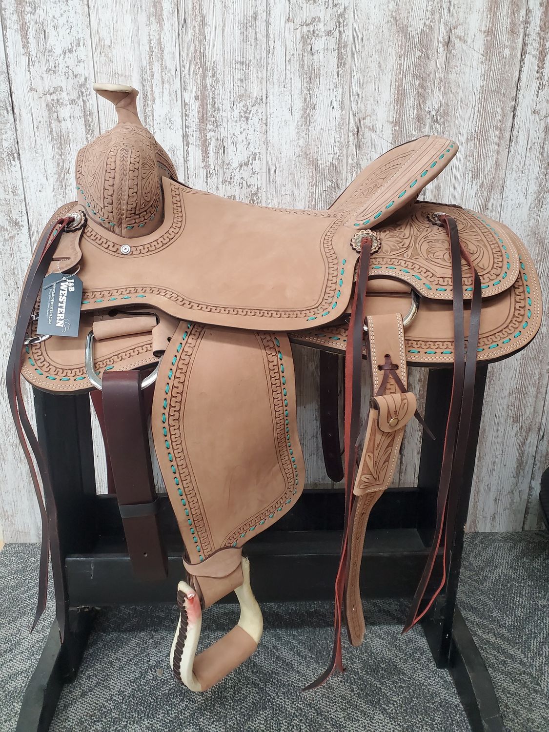 15" Wide Bar Ranch Trail Saddle
