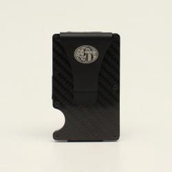 3D Mens Smart Wallet Gun Metal Black