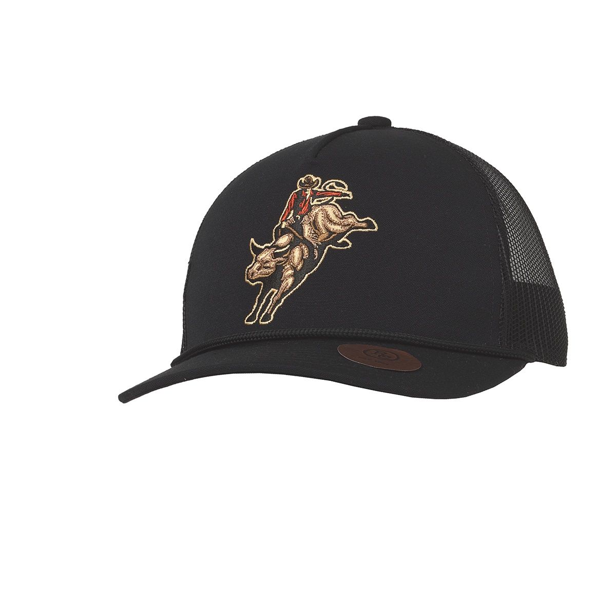 Ranch Craft Originals Mens Snap Back Cap Bullrider Black