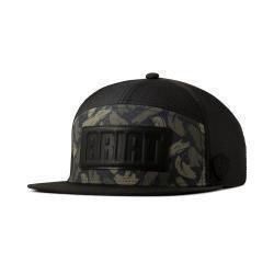 Ariat Mens Cap SnapBack Stroke Camo Black