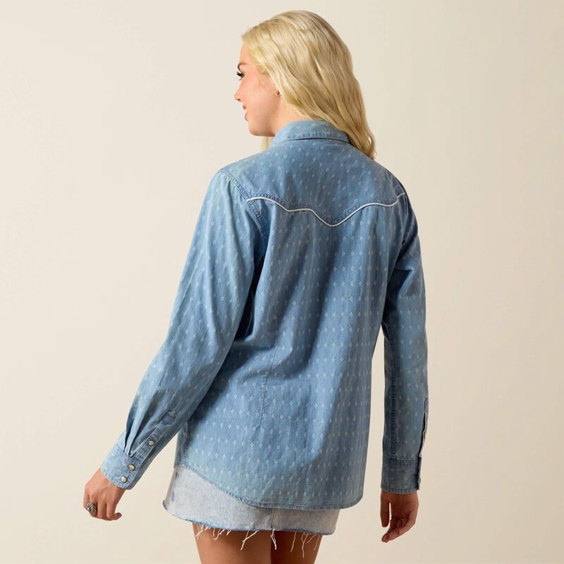 Jade Western Snap Shirt