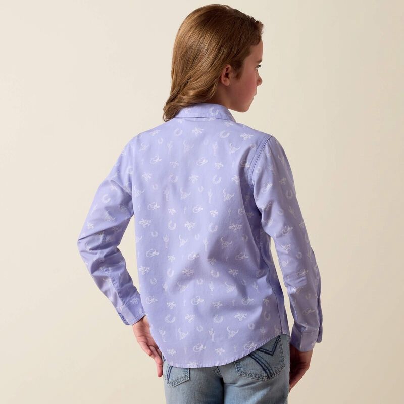 Girls Western Motifs Shirt